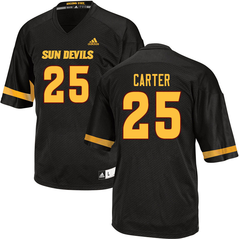Men #25 A.J. Carter Arizona State Sun Devils College Football Jerseys Sale-Black